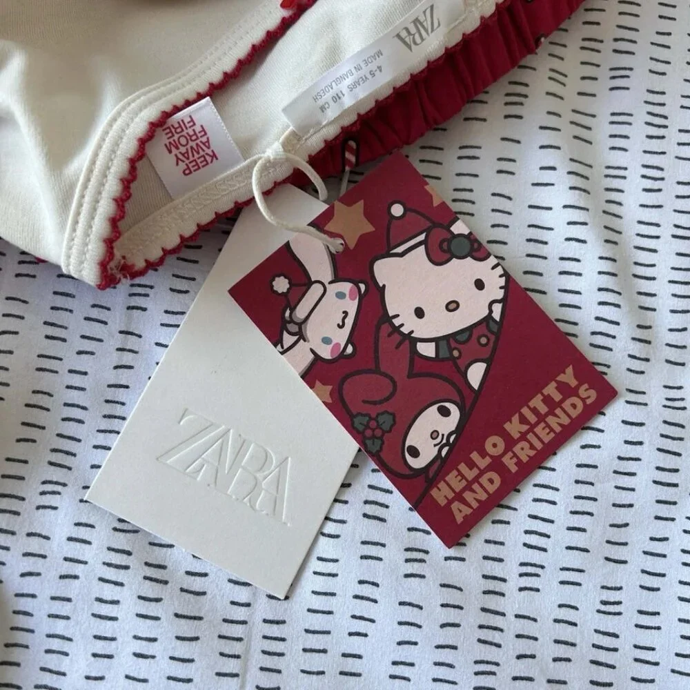Zara sanrio hello